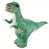LEAN TOYS Suur täispuhutav dinosaurus kaugjuhtimisega RC Roheline 130 x 190 cm