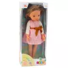 LEAN TOYS Steffi Love nukk roosas kleidis kaarega, pikkade pruunide juustega, 29 cm
