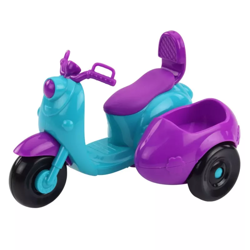 LEAN TOYS Ankiki Mini Nukk Kolmerattalise Tõukerattaga Koerakomplekt