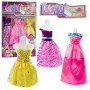 LEAN TOYS Anlily nuku kleidikomplekt kingad käekott kroonid aksessuaarid 8 tk