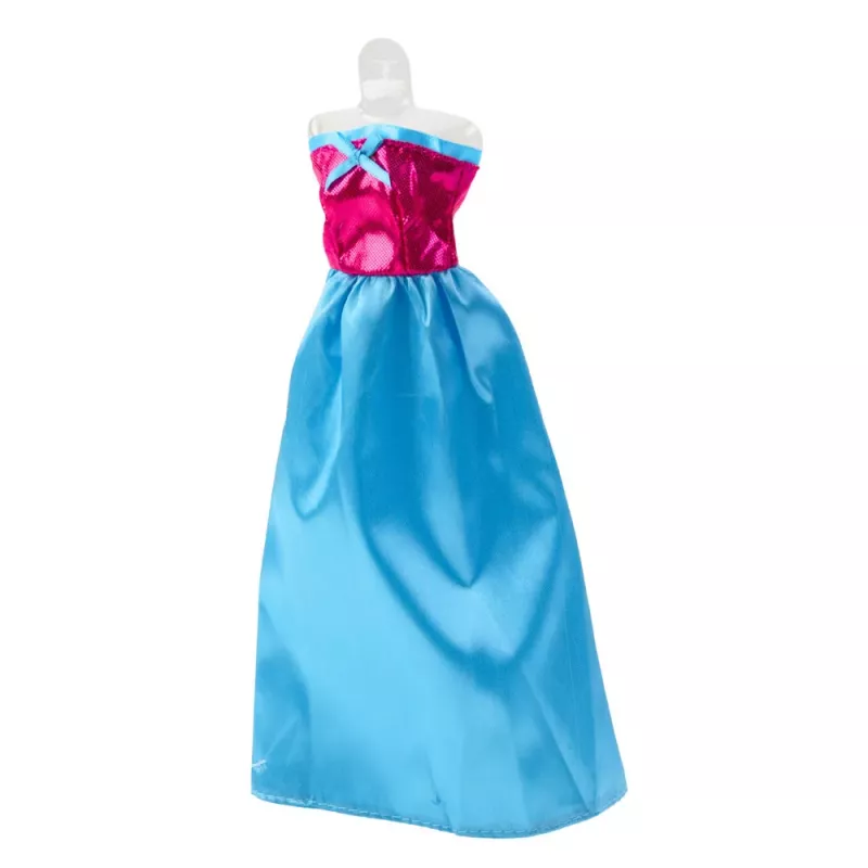 LEAN TOYS Anlily nuku kleidikomplekt kingad käekott kroonid aksessuaarid 9 tk.