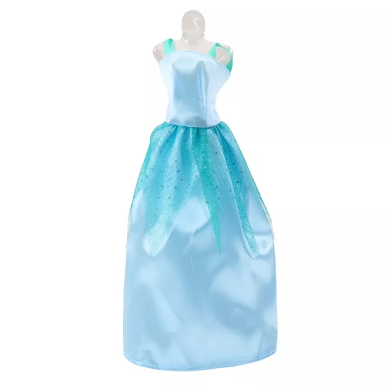 LEAN TOYS Anlily nuku kleidikomplekt kingad käekott kroonid aksessuaarid 9 tk.