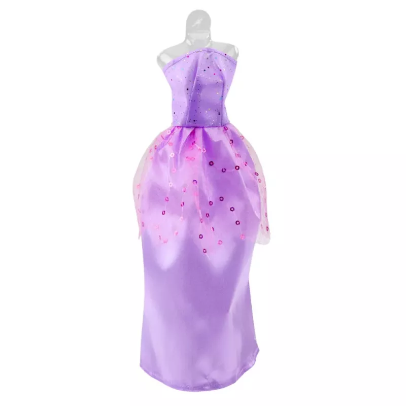 LEAN TOYS Anlily nuku kleidikomplekt kingad käekott kroonid aksessuaarid 9 tk.