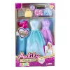 LEAN TOYS Anlily nuku kleidikomplekt kingad käekott kroonid aksessuaarid 9 tk.