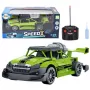 LEAN TOYS Kaugjuhitav RC Auto 1:20 Tuled Suitsuefekt Roheline