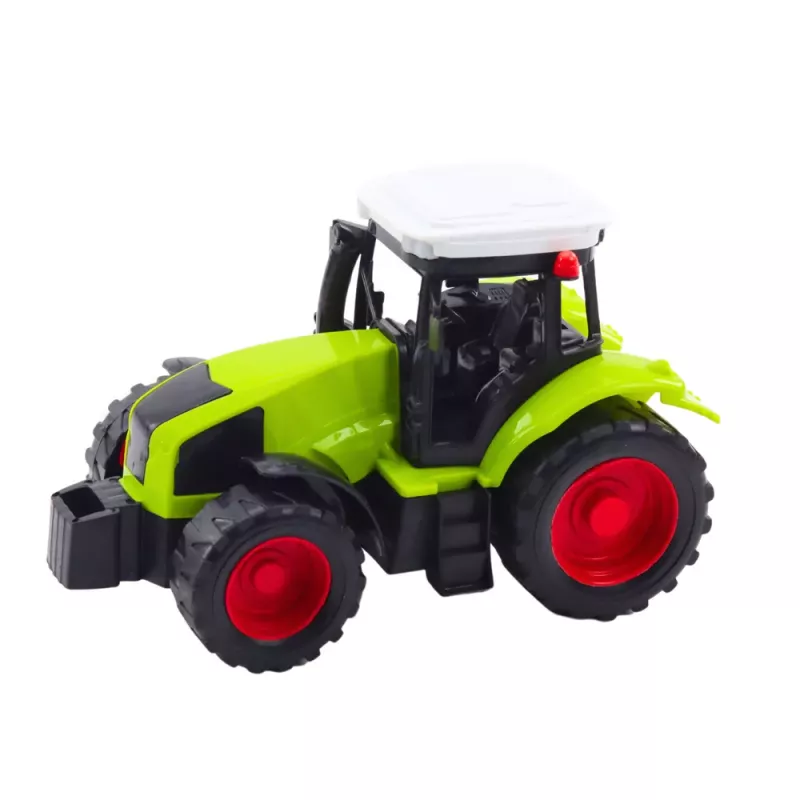 LEAN TOYS Põllumajandustraktori, haagise ja pressi komplekt