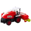 LEAN TOYS Agricultural Farm Combine Harvester With Header Drive Red 1:16 Scale