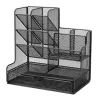 LEAN Office Supplies Organizer Container Metal Black
