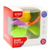 LEAN TOYS Sensory Toy Flower Rotating With Teethers and Suction Cup
