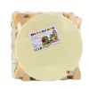 LEAN TOYS Soft Puzzle Educational Mat EVA Foam Animals Brown 16 pcs.