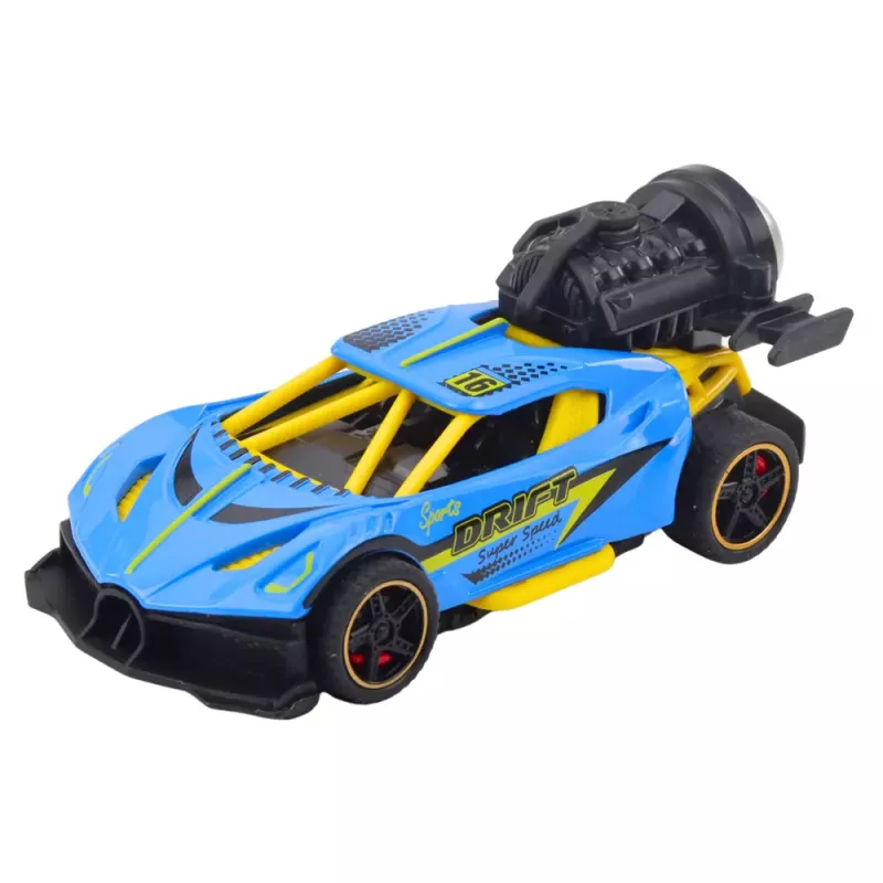 LEAN TOYS Sports Car With Lights, Sounds, Smoke Effect Mix