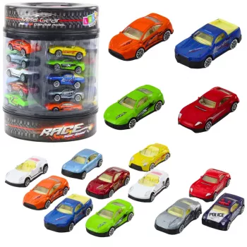 LEAN TOYS Vedrude komplekt torus Kaasaegsed sportautod 1:64