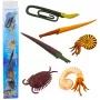 LEAN TOYS Minifiguuride komplekt Eelajaloolised Mereolendid 6-9 cm 6 tk