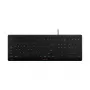 CHERRY STREAM PROTECT KEYBOARD Juhtmega USA-paigutusega Must