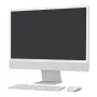 Apple iMac 24-tolline 2024 M4 8-tuumaline CPU 8-tuumaline GPU 16GB RAM 512GB SSD Hõbedane Saksa klaviatuur