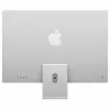 Apple iMac Z1EH 23.5 inch 4.5K Retina All-in-One PC, M4 10C CPU/10C GPU/16C Neural Engine, 24GB RAM, 256GB SSD, Gigabit Ethernet, Magic Keyboard with Numeric Keypad and Touch ID (German), Magic Mouse, Silver