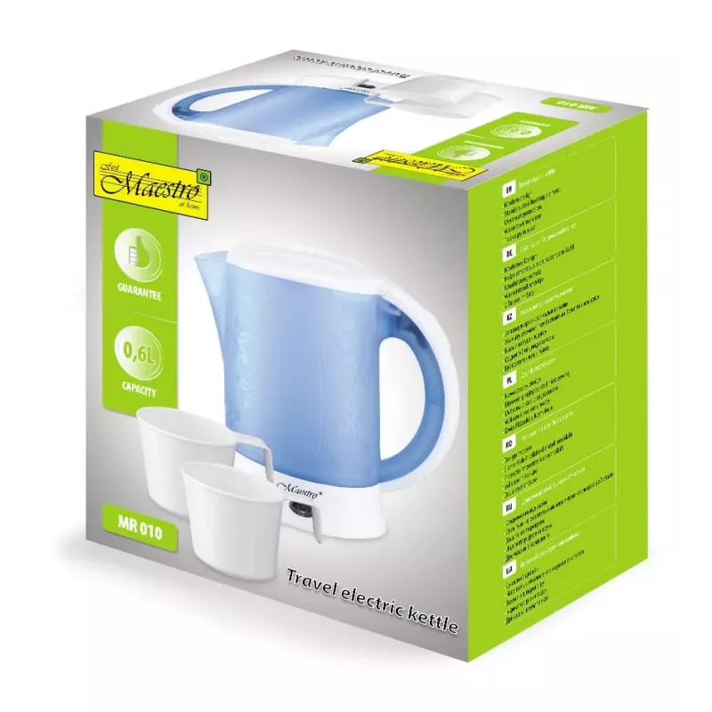 MEO MR-010 Maestro Reisiveekeetja 2 Topsiga 0.5 L 700 W Valge