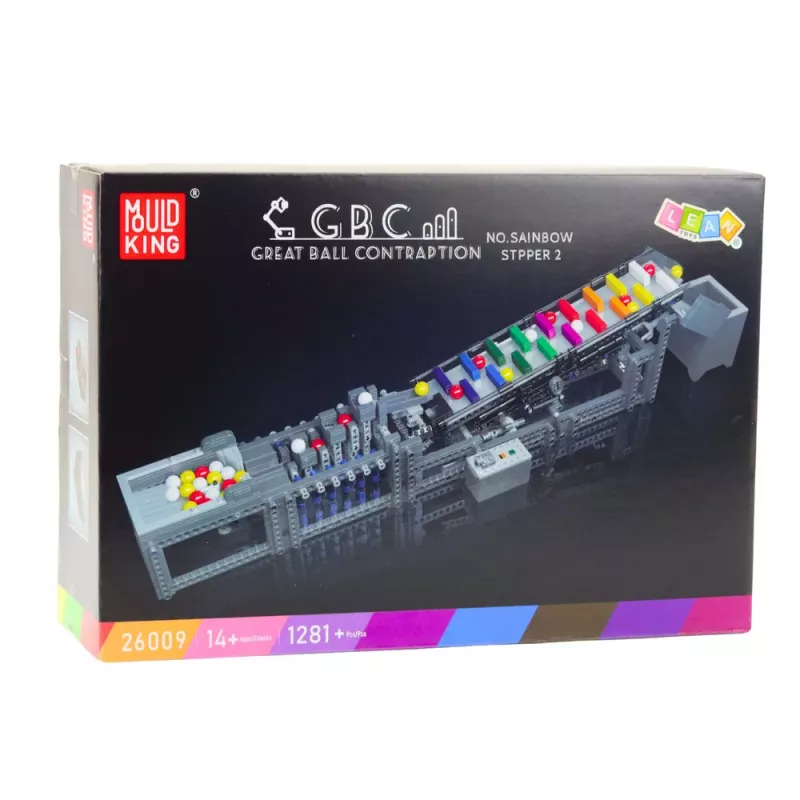 LEAN TOYS Ehitusklotsid Palliraja Elektrimootoriga 1281 tk