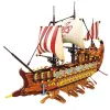 LEAN TOYS Vana-Rooma laeva ehitusklotsid 2073 tk