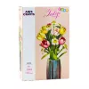 LEAN TOYS Ehitusklotsid Kimp Tulpe Vaasis 1250 tk