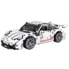 LEAN TOYS Ehitusklotsid GT Võidusõiduauto Valge 1:14 1268 tk