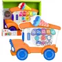 LEAN TOYS Elektrooniline klaver õpetlik väikelastele Jäätisekiosk Oranž
