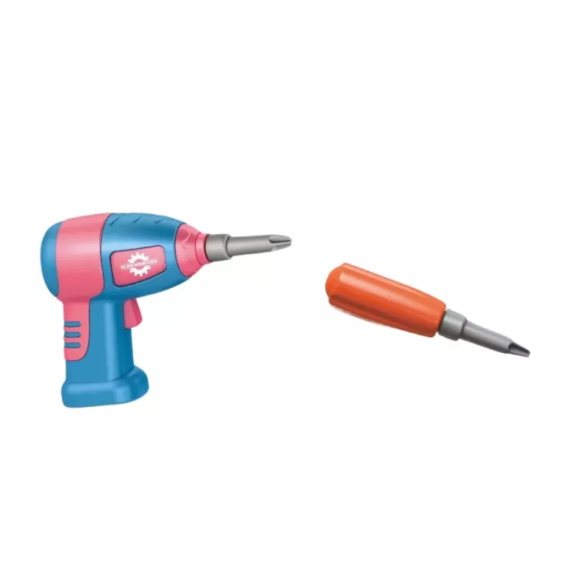 LEAN TOYS DIY Kruvikeeraja Komplekt Kohvriga Dinosaurs Plokid Kruvikeeraja 228 tk