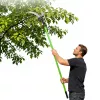 LEAN Teleskoopilised oksakäärid ja oksasaag 2in1 varrel 125-240 cm