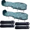 LEAN Aerator Scarifier Shoe Covers With Grass Spikes