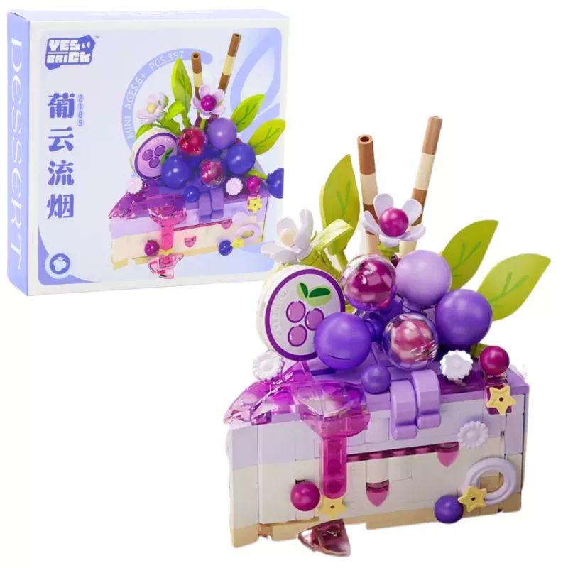 LEAN TOYS Ehitusklotsid Koogidessert Kaunistatud 292–357 tk