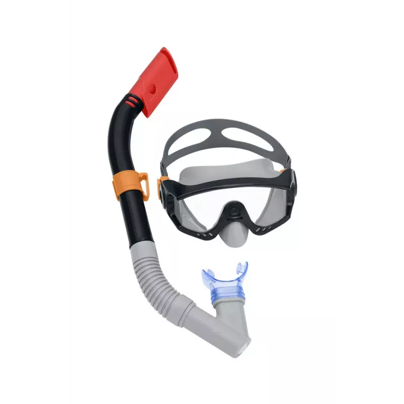 Bestway sukeldumiskomplekt mask, snorkel, uimed must 25020
