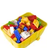 HEMAR Little Chest of Coloured Blocks K2 - 100-osaline puidust ehitusklotside komplekt hoiukastiga