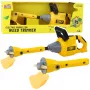 LEAN TOYS Laste aiamuru niiduk ja trimmer kummitera, tulede ja helidega