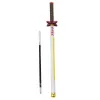 LEAN Katana Sword Anime Pastakas Metall Must Tint Vahetatav Täidis Valge ja Kollane