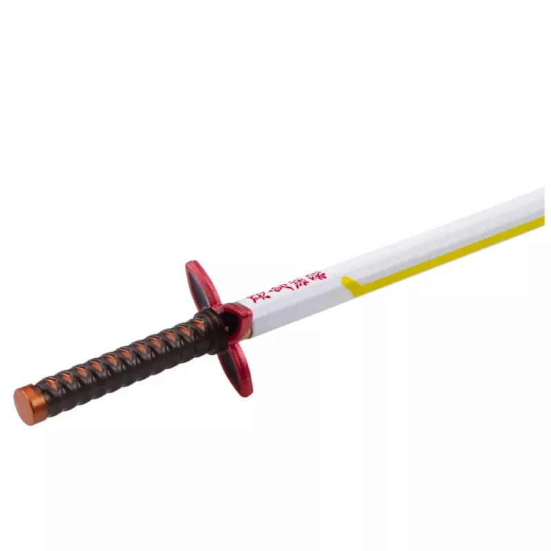 LEAN Katana Sword Anime Pastakas Metall Must Tint Vahetatav Täidis Valge ja Kollane