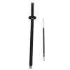 LEAN Katana Sword Anime Ballpoint Pen Metal Black Ink Replaceable Refill Black