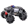 LEAN TOYS RC Politsei Maastikuauto Valguste ja Suitsuefektiga 1:16