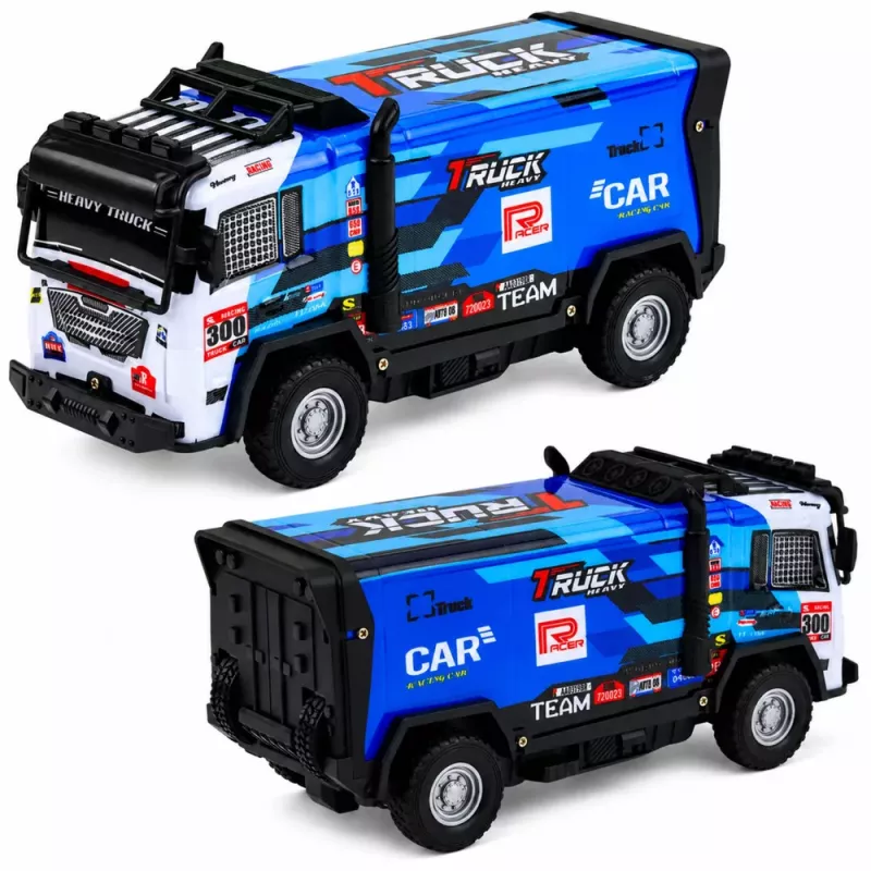 LEAN TOYS Maastikusõiduk Veoauto Valgustatud Kere Sõiduhelid 1:16 RC Veoauto 4WD 2.4 GHz Roheline/Must