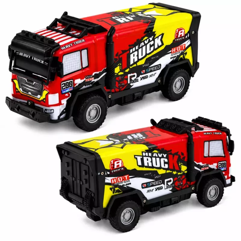 LEAN TOYS Maastikusõiduk Veoauto Valgustatud Kere Sõiduhelid 1:16 RC Veoauto 4WD 2.4 GHz Roheline/Must