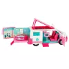LEAN TOYS Mobile Hospital Ambulance 2in1 Doll Doctor Medical Accessories