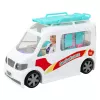 LEAN TOYS Mobiilne Haigla Kiirabi koos Kanderaamiga 2in1 Nukuarsti Tarvikud