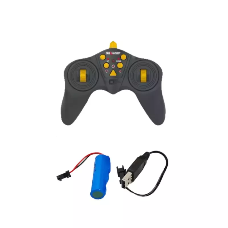 LEAN TOYS Kaugjuhitav Ehituskallur RC LED Tuled 1:24
