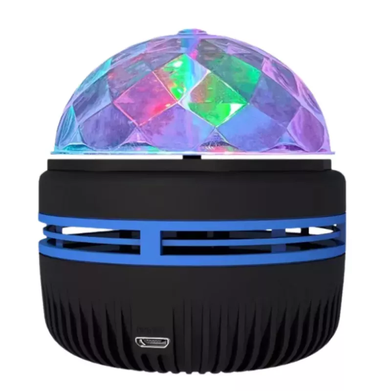 LEAN Projector Ball Night Lamp Colorful LED Lights 360° Remote Control