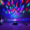 LEAN Projector Ball Night Lamp Colorful LED Lights 360° Remote Control