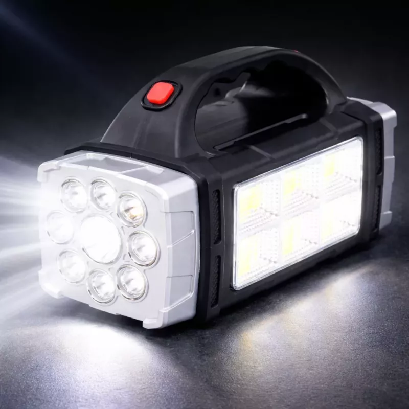 LEAN HB-1678 38W Multifunktsionaalne laia nurga all olev LED-päikesepatareiga taskulamp