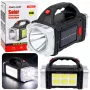 LEAN HB-1678 38W Multifunktsionaalne laia nurga all olev LED-päikesepatareiga taskulamp