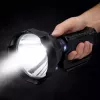 LEAN Suur taskulamp prožektor statiiviga LED otsingutuli W5120 Powerbank 31 cm