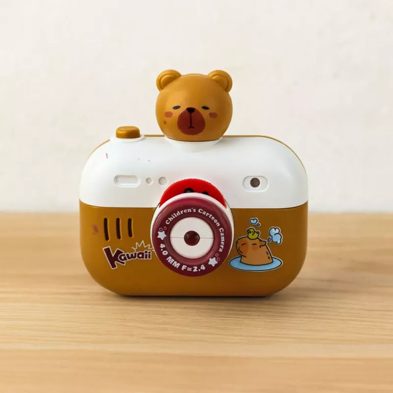 LEAN TOYS Capybara Interaktiivne Kaamera Valgusprojektor Helidega Rihm