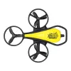 LEAN TOYS Mini RC Drone Syma X36 Four-Axis Acrobatics Yellow