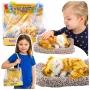 LEAN TOYS Magav ingverikass padjal kujuke karva kotiga helidega